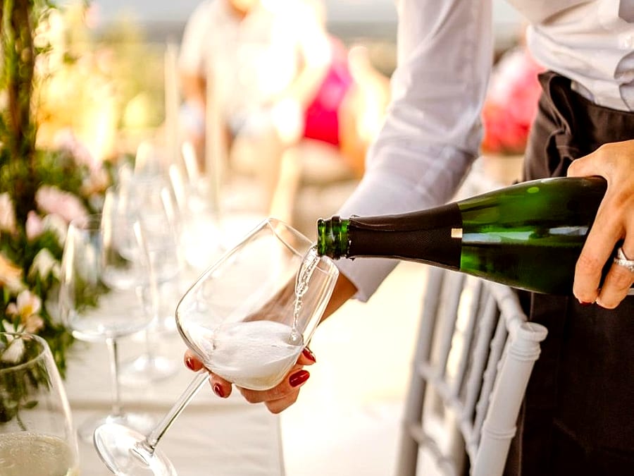 Pan-fried seabass with razor clams and chorizo by chef Frederic Duval